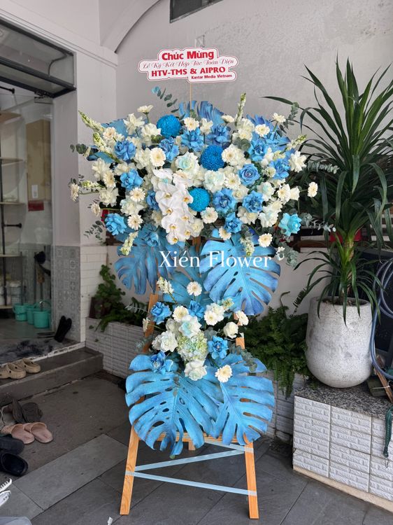 Kệ Hoa Chúc Mừng Hưng Thịnh