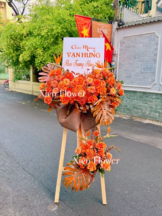 Kệ Hoa Chúc Mừng Vinh Hiển