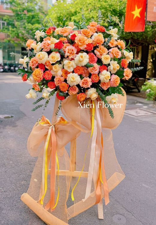 Kệ Hoa Chúc Mừng Vạn Phúc