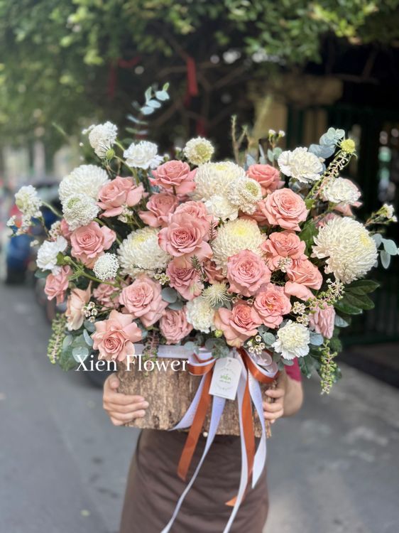 Giỏ Hoa Chéri D'amour