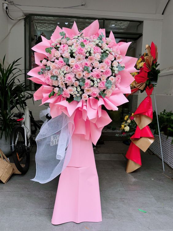 Kẹ Hoa Chúc Mừng Hồng Phúc
