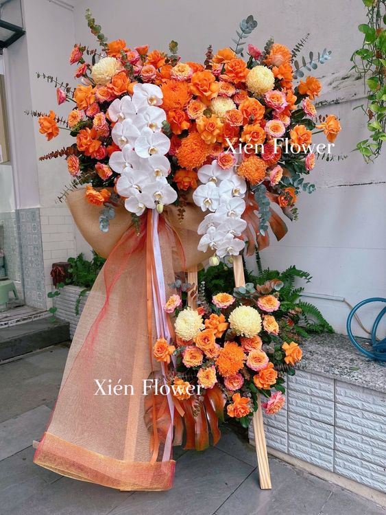 Kệ Hoa Chúc Mừng Thuận Buồm Xuôi Gió
