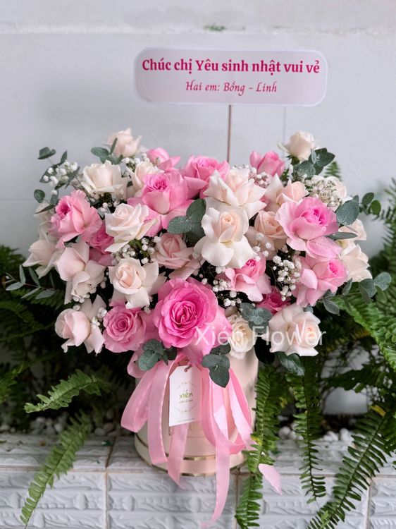 Giỏ Hoa Mama Love