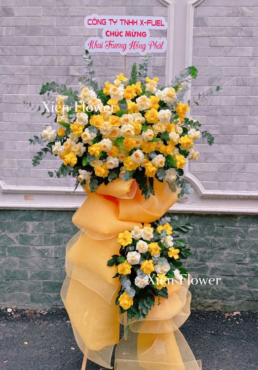 Kệ Hoa Chúc Mừng Vinh Hoa