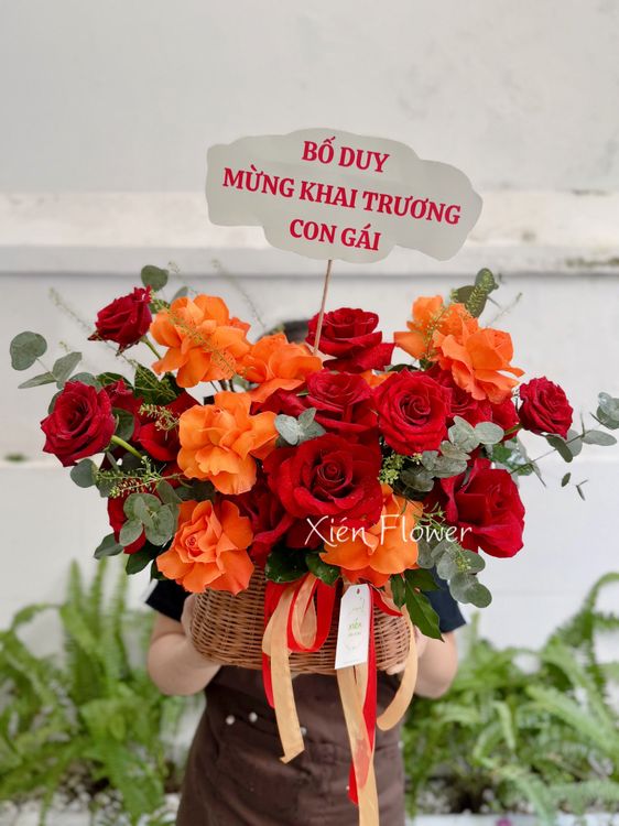Giỏ Hoa Khởi Sắc