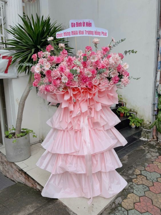 Kệ Hoa Chúc Mừng Thịnh Vượng
