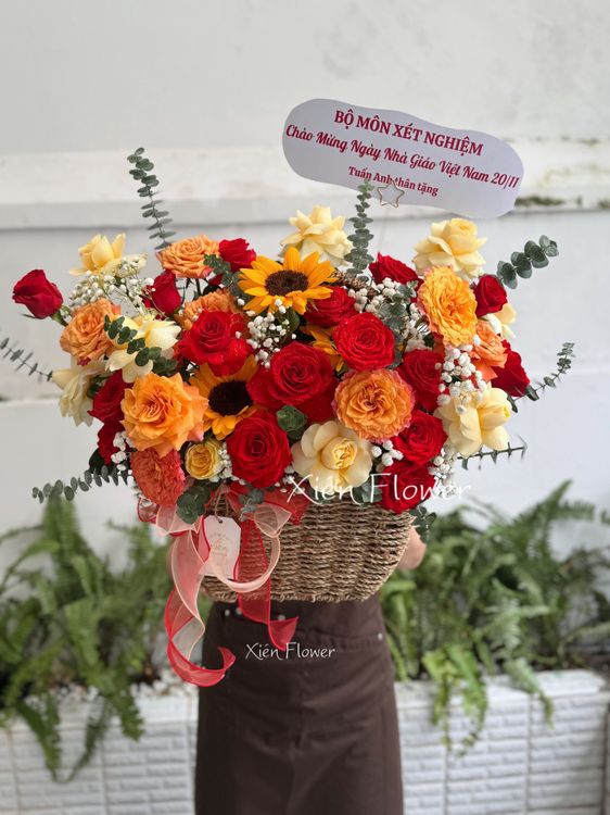 Giỏ Hoa Lucky