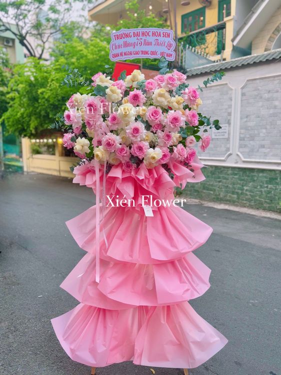 Kệ Hoa Chúc Mừng An Thịnh
