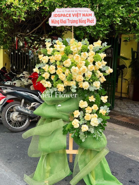 Kệ Hoa Chúc Mừng Lộc Phát