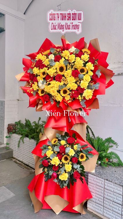 Kệ Hoa Chúc Mừng Ánh Dương